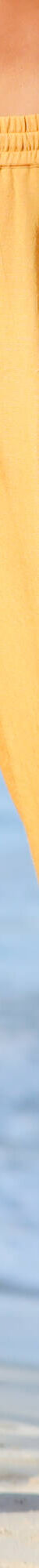 Pantacourt large, viscose et lin (safran) Pantacourt large, viscose et lin (safran)